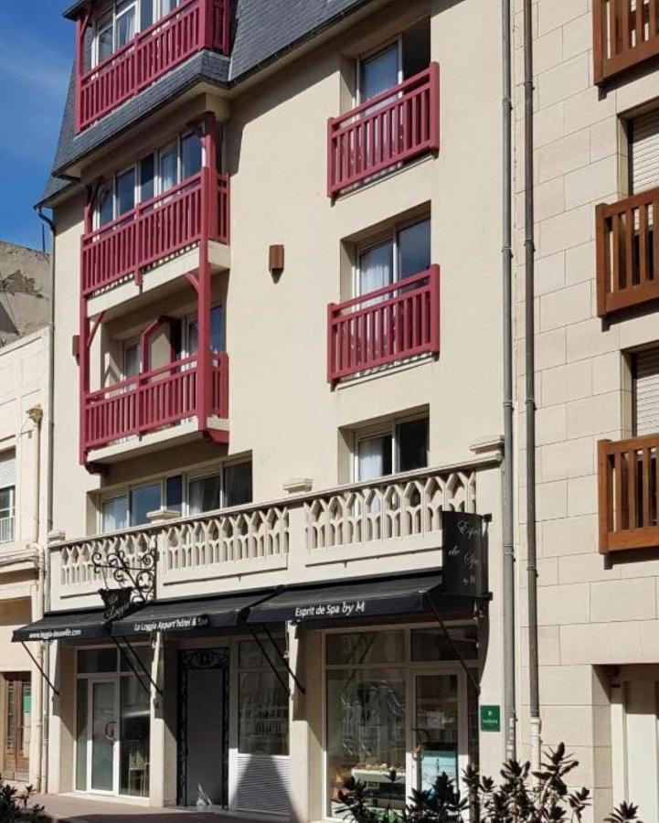 La Loggia Appart'Hotel & Spa Deauville Exterior foto